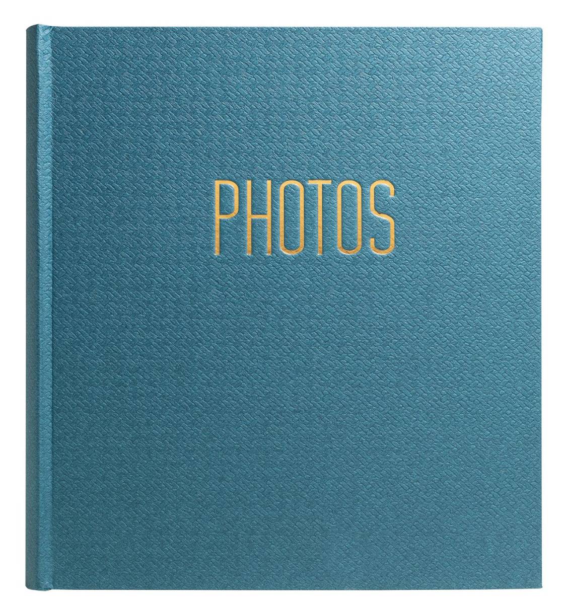 Exacompta Fotoalbum, 60 Seiten schwarz, 29x32 cm, OfficeByMe - Blaugrün - 15603E