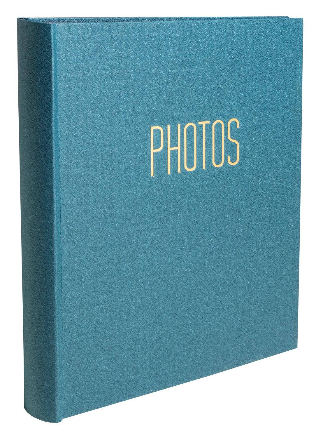 Exacompta Fotoalbum, 60 Seiten schwarz, 29x32 cm, OfficeByMe - Blaugrün - 15603E