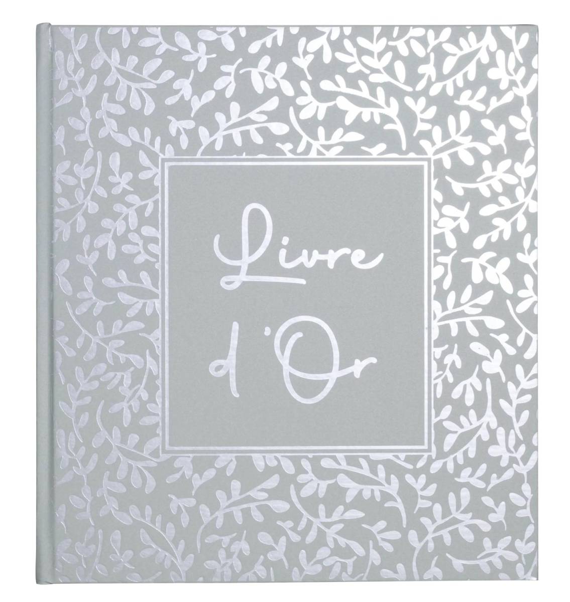 Exacompta Gästebuch 70 Bl blank Silberschnitt 21x19cm AutentiK Salbeigrün 47363E