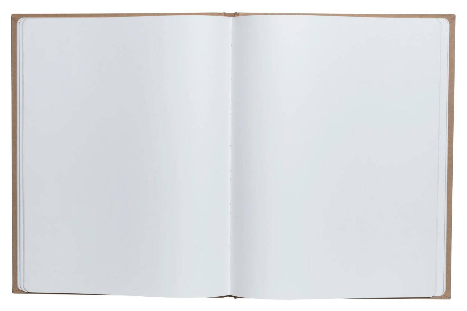 Exacompta Gästebuch 50 Bl blanko Goldschnitt 27x22 cm Graphik - Kraft - 47849E