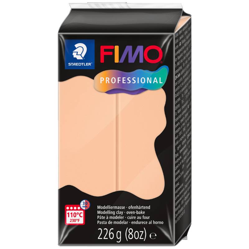 FIMO PROFESSIONAL Modelliermasse, ofenhärtend, 226 g, cameo