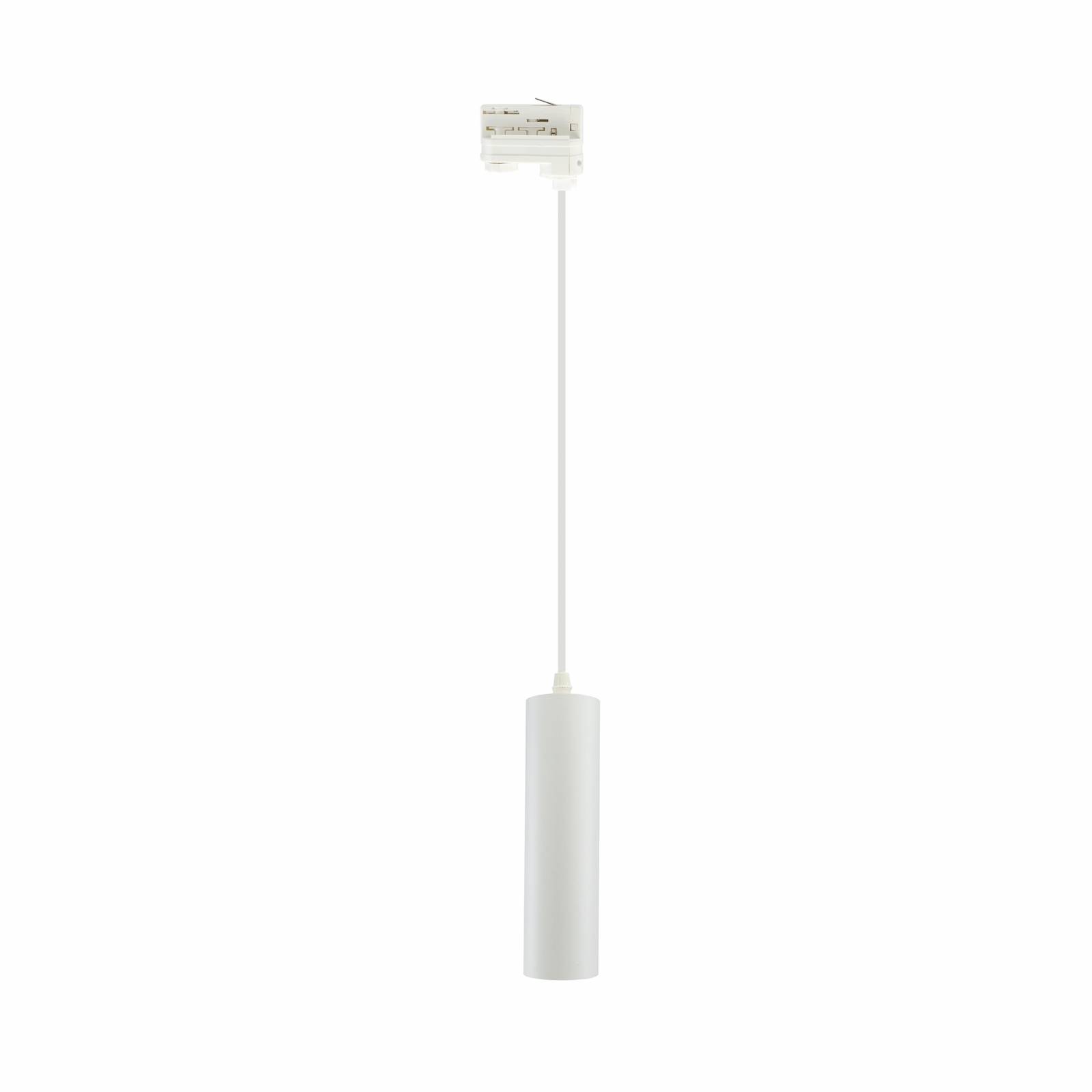Spectrum LED 3-Phasen Stromschienenstrahler MADARA MINI II GU10 Pendelleuchte kürzbar weiß IP20 max. 10W rund