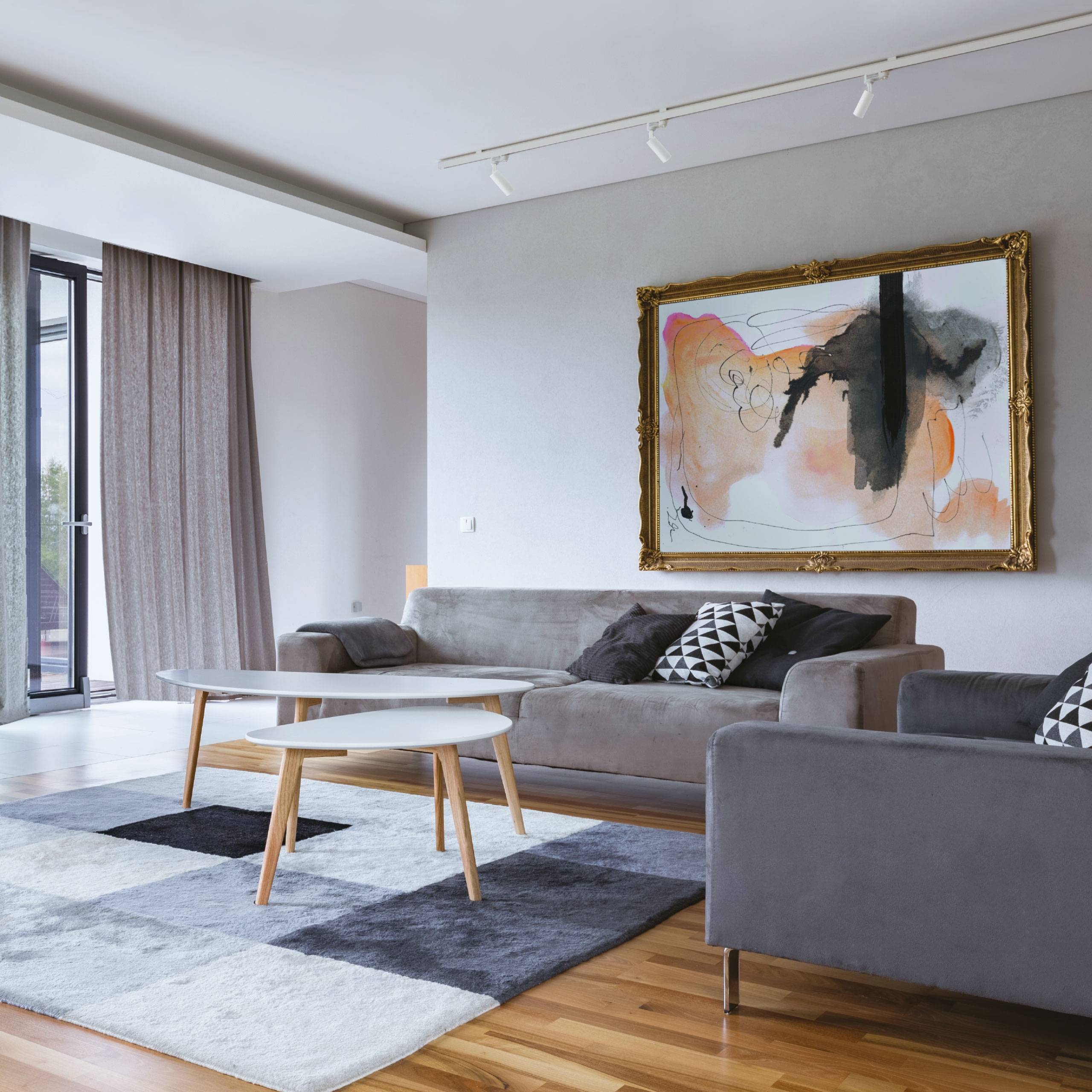 Spectrum LED 3-Phasen Stromschienenstrahler MADARA SLIM GU10 MR11 schwenkbar IP20 weiß max. 4W rund