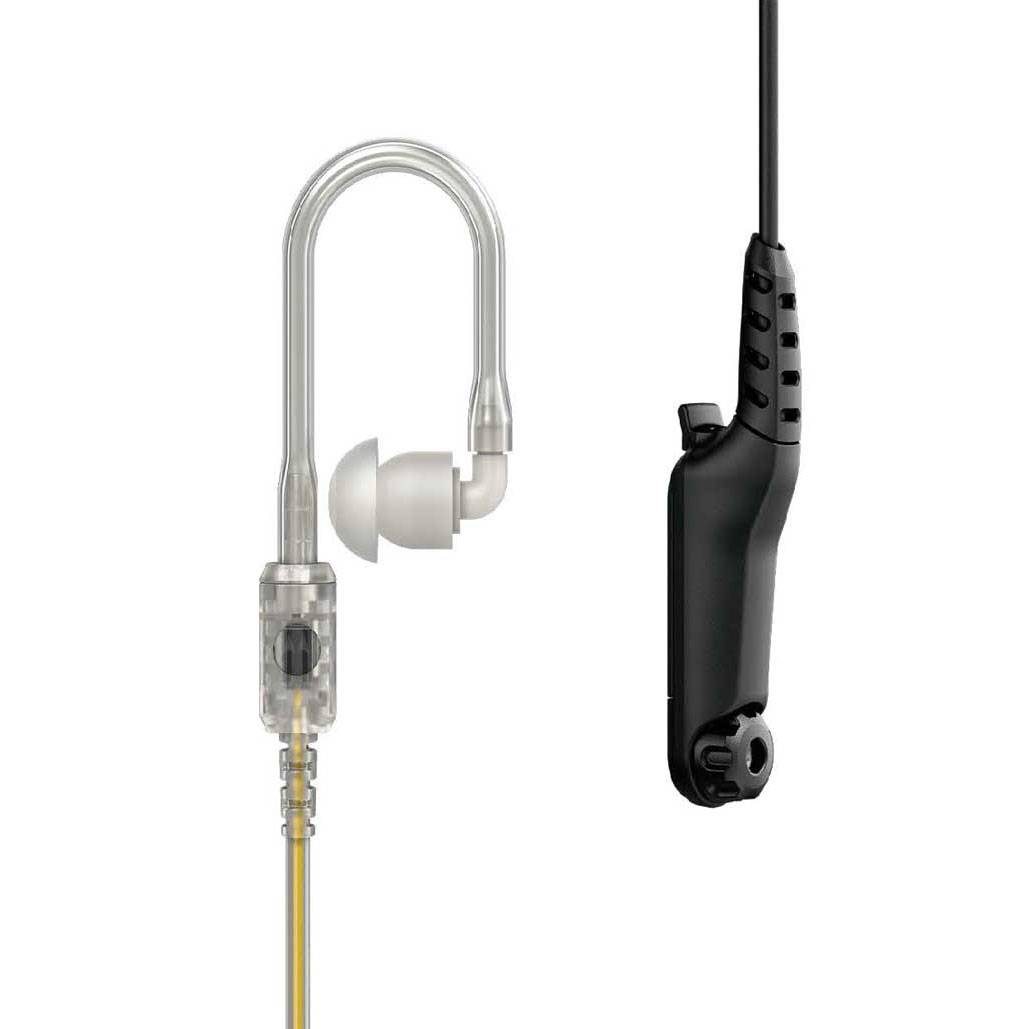 Motorola Ohrhörer 1 Kabel nur Empfang mit transparentem Schallschlauch GCAI Mini IMPRES PMLN8087A