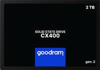 GOODRAM CX400 - Gen 2 - SSD - 2 TB - intern - 2.5"" (6.4 cm)