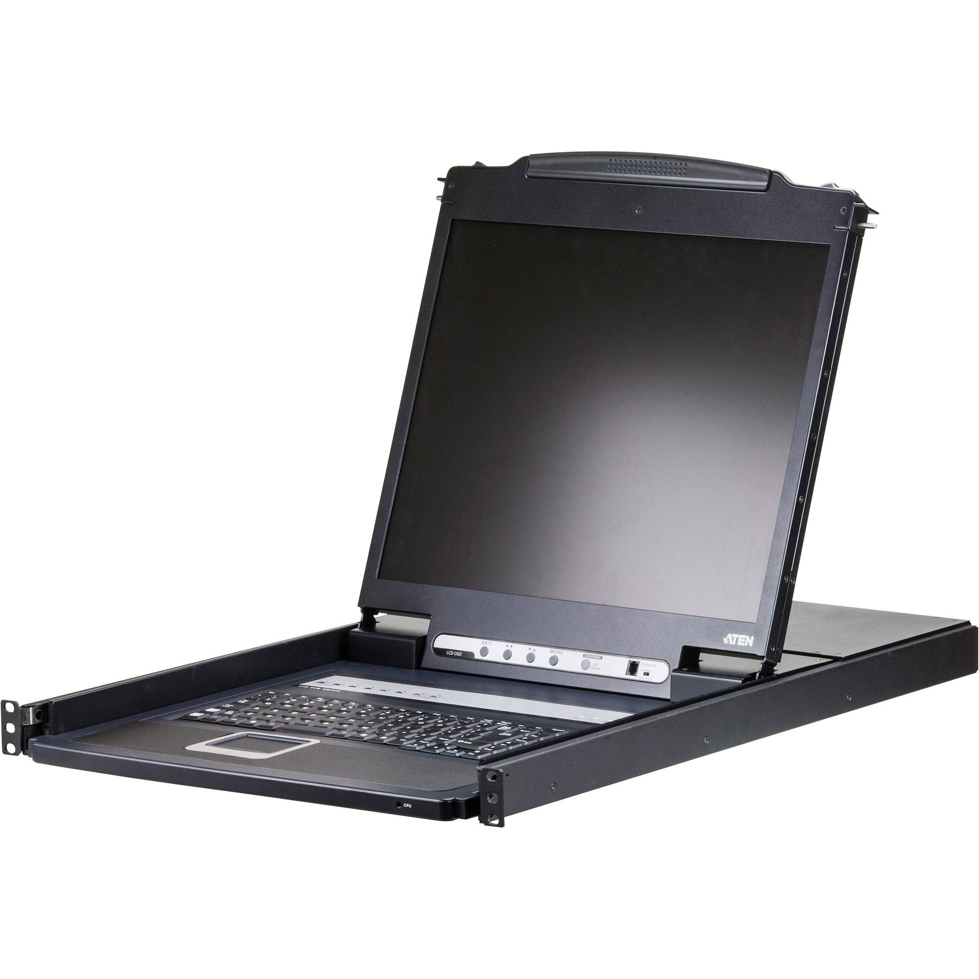 ATEN - CL1308N DE KVM-Switch 8-Port 19""-LCD-Konsole PS/2-USB VGA