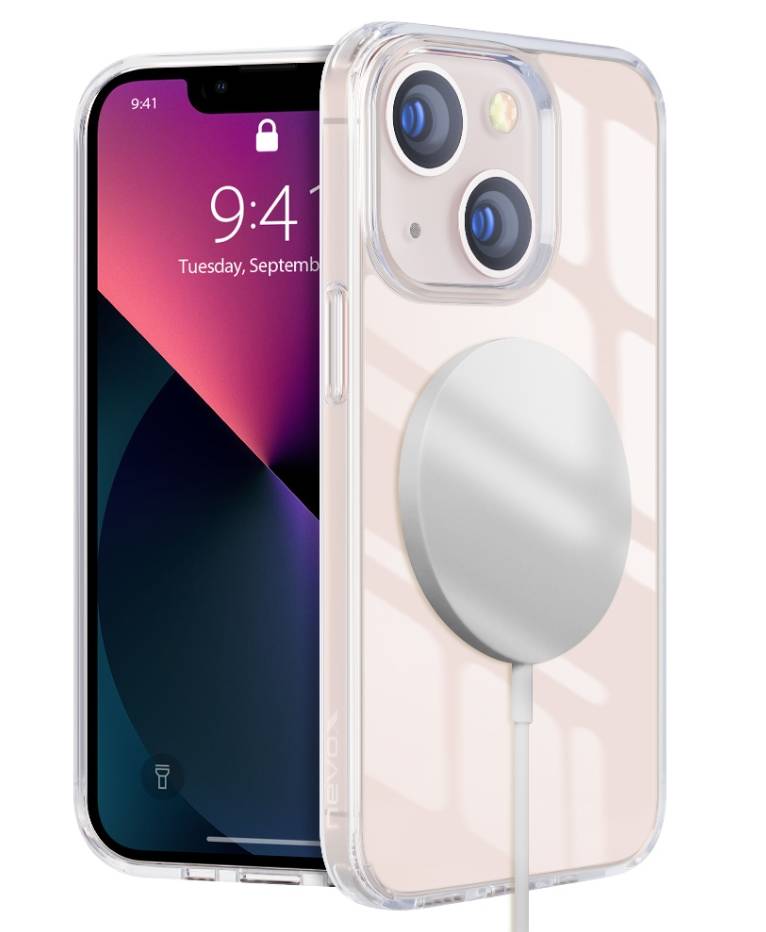 Nevox StyleShell SHOCKFlex - iPhone 16 6.1" kompatibel zu MagSafe , transparent