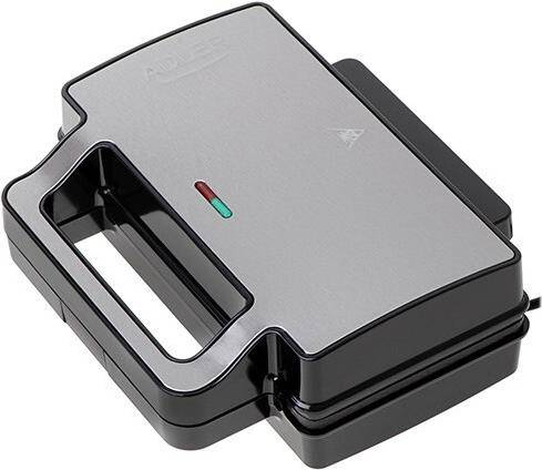 Adler AD 3073 Sandwichtoaster Silber