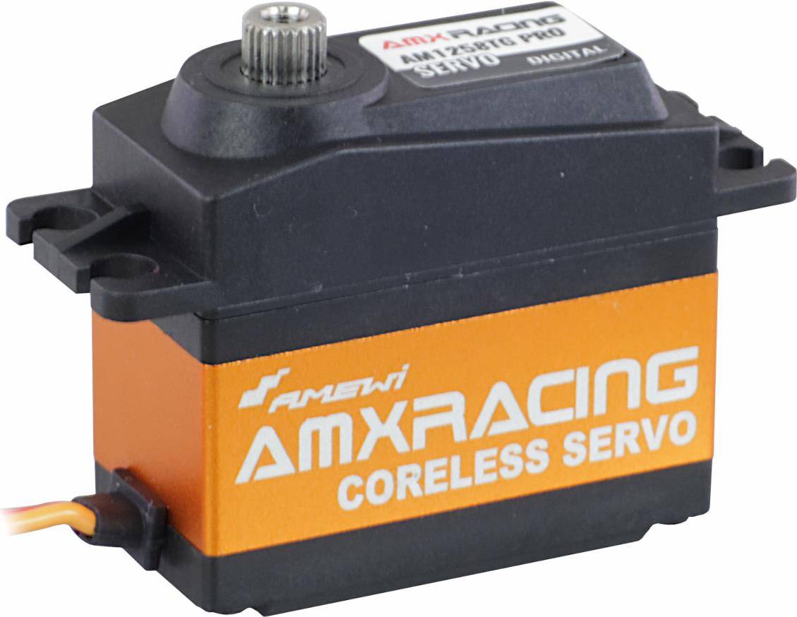 Amewi Standard-Servo AMXRacing AM1258TG PRO Analog-Servo Getriebe-Material: Titan (28449)