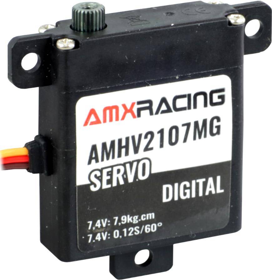 Amewi Standard-Servo AMXRacing AMHV2107MG Midi Analog-Servo Getriebe-Material: Metall (28447)