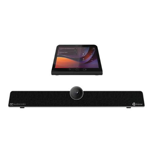 KRAMER KAC-BAR-81-B10 - Huddle- und Small-Room MTR-Videobar Bundle (KAC-TCH-10 Controller & KAC-BAR-81 Videobar)