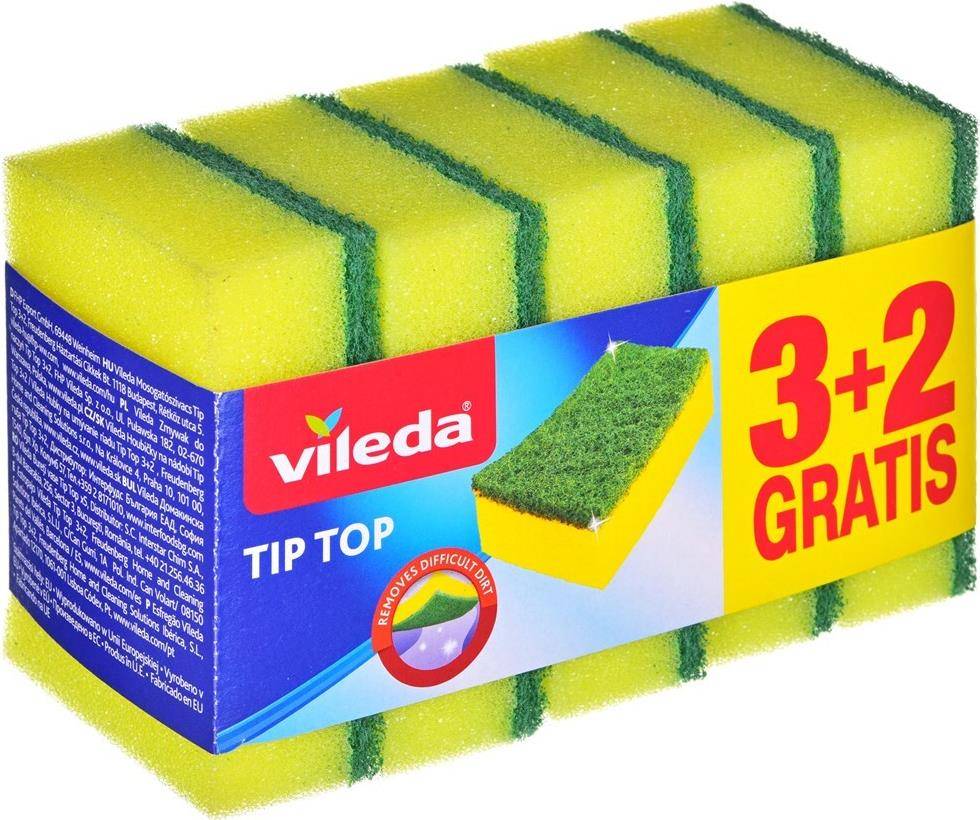 Reinigungsschwamm Vileda Tip-Top 5 Stk