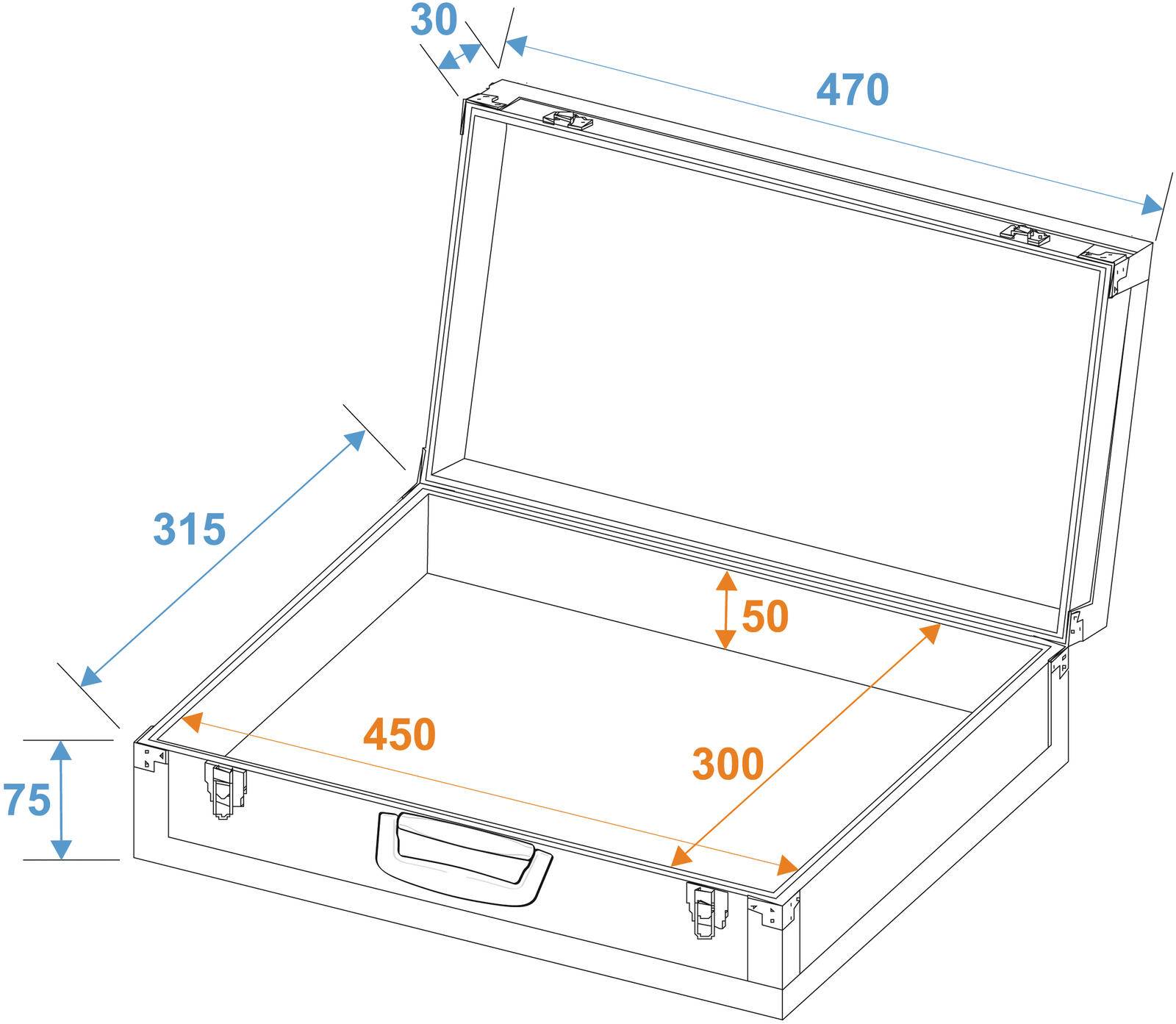 DIMAVERY Effector-Case groß