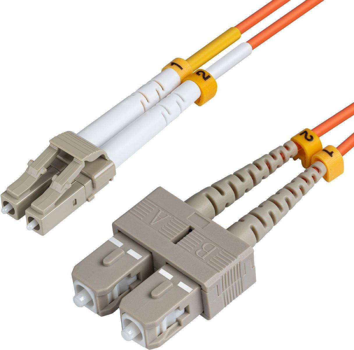 MicroConnect LC/UPC-SC/UPC 0.5m OM2 (FIB4220005-2)