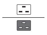 MicroConnect Stromkabel - IEC 60320 C20 zuIEC 60320 C19 - 3 m - Blau