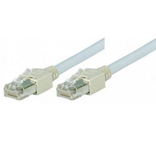 Patchkabel F/UTP, CAT. 5E, grau, 10,0 m