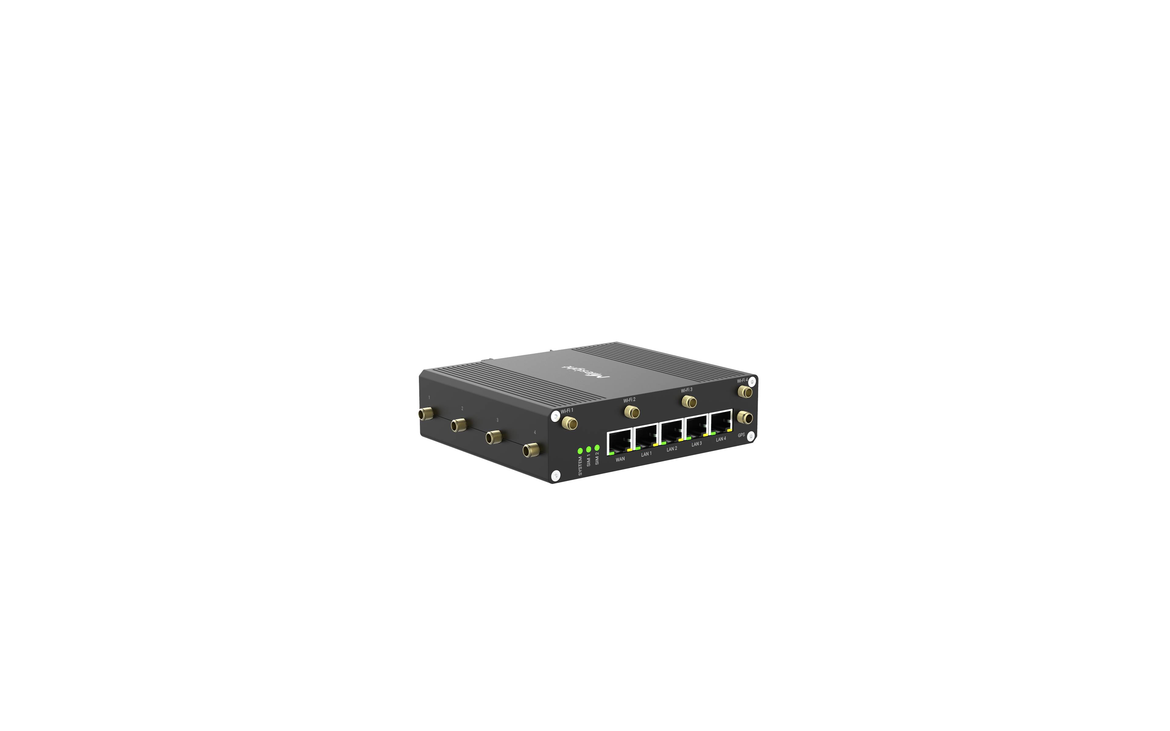 Milesight IoT Industrial Cellular Router, UR75-504AE-W2 5G / Wi-Fi / GPS Supported