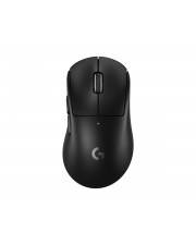 Logitech G PRO X SUPERLIGHT 2 DEX Maus Gaming ergonomisch Für Rechtshänder optisch 5 Tasten kabellos kabelgebunden 2.4 GHz USB Schwarz