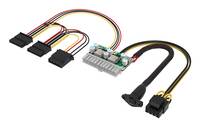 Akasa Adaptér AKASA AK-PE150-05, 150W DC-DC ATX, 4-pin DIN