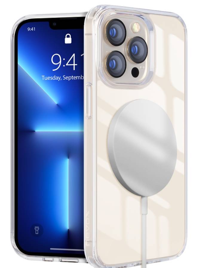 Nevox StyleShell SHOCKFlex - iPhone 16 Pro Max 6.9" MagSafe , transparent