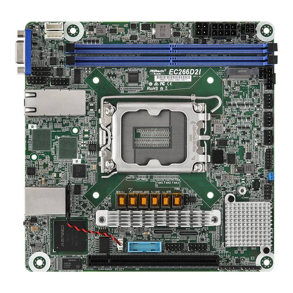 ASRock Mainboard EC266D2I mini-ITX Sockel 1700 DDR5-only Single
