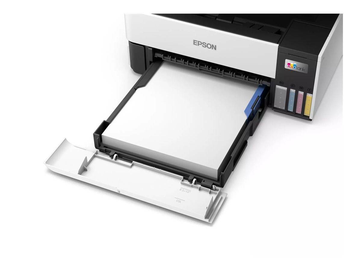 EPSON EcoTank ET-5185 4 in 1 Tintenstrahl-Multifunktionsdrucker grau
