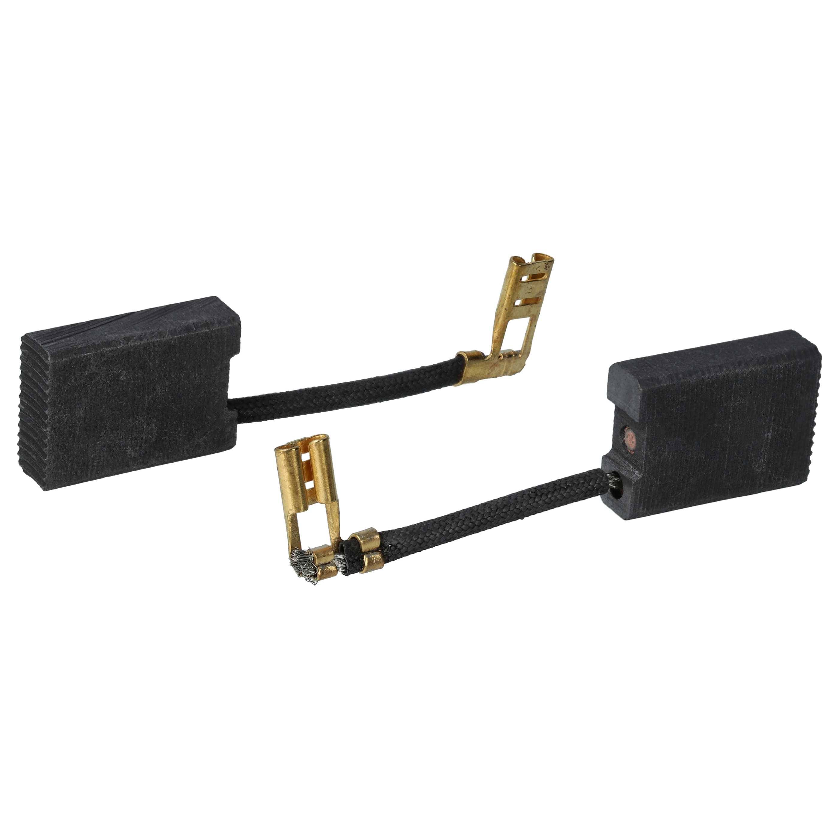 vhbw 2x Kohlebürste 22,1 x 16 x 6,1 mm kompatibel mit Protool Festool EBU 23-E2, 18-E2 Winkelschleifer