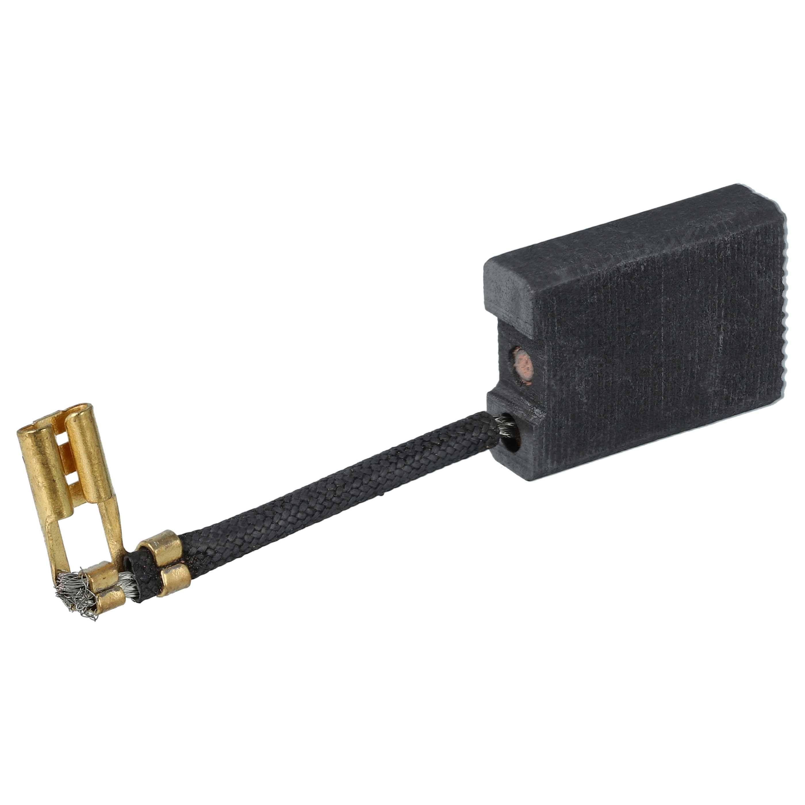 vhbw 2x Kohlebürste 22,1 x 16 x 6,1 mm kompatibel mit Protool Festool EBU 23-E2, 18-E2 Winkelschleifer