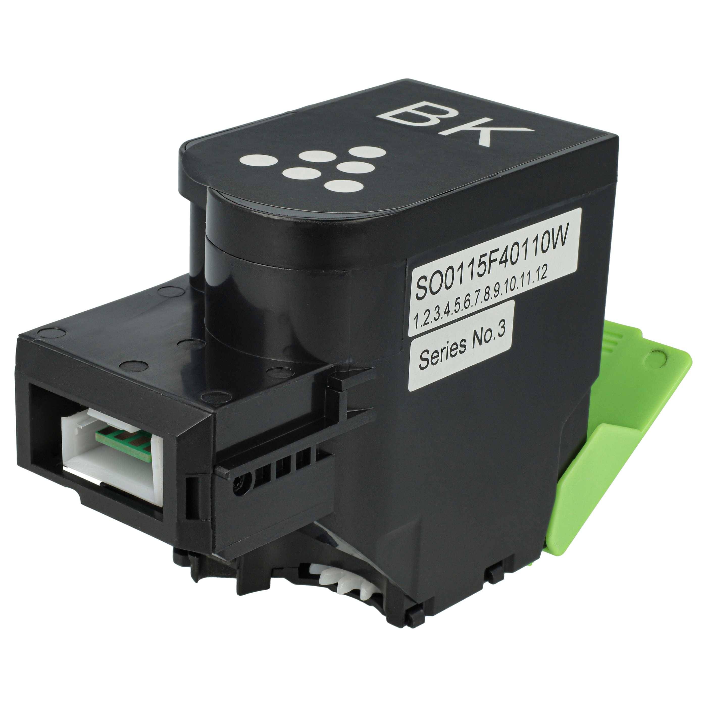 vhbw Toner kompatibel mit Xerox C315d*, C315, C315v*, C310, C310v*, C310d* Drucker - Kompatible Tonerkartusche, Schwarz