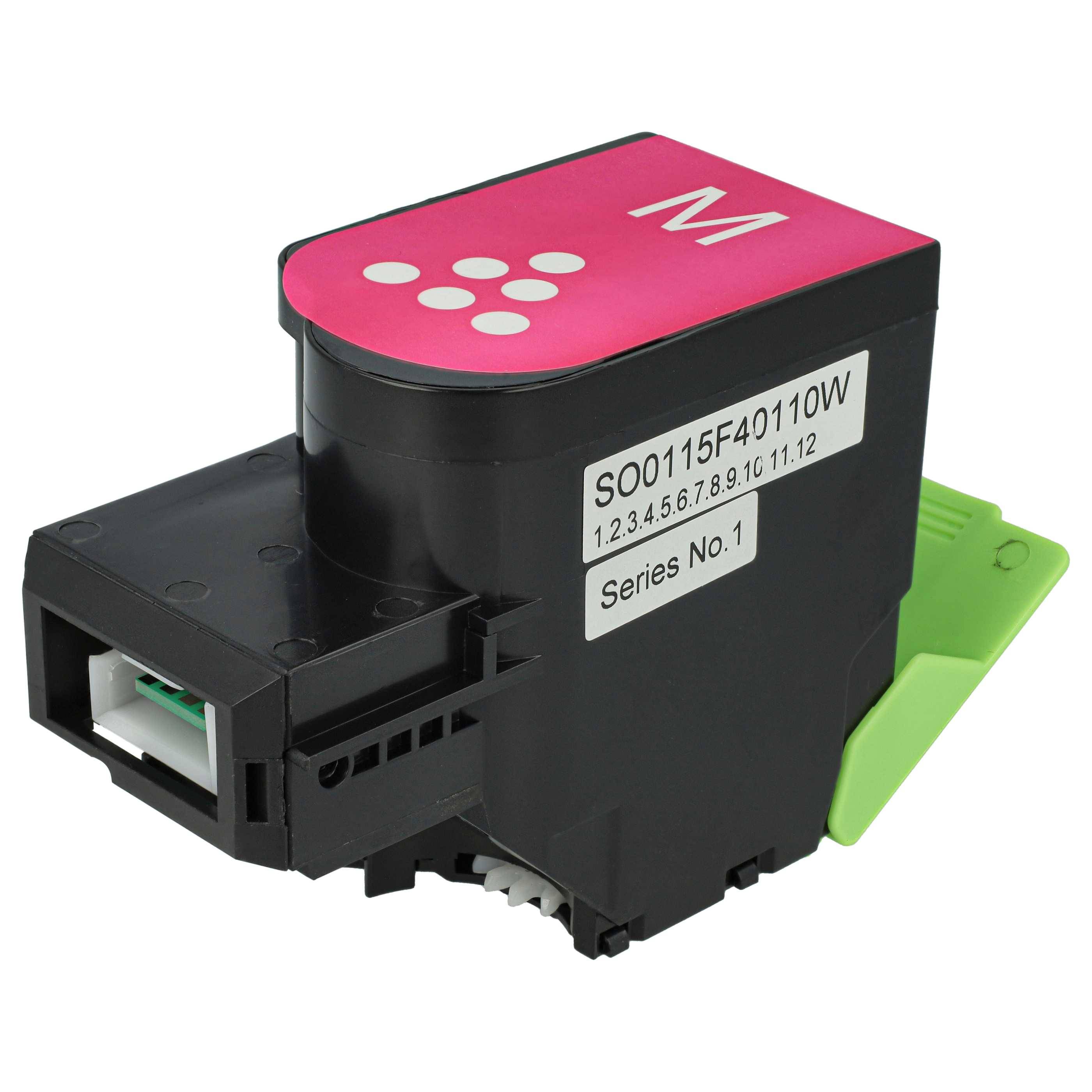 vhbw Toner Ersatz für Xerox 006R04358 für Drucker Magenta| Kompatible Tonerkartusche