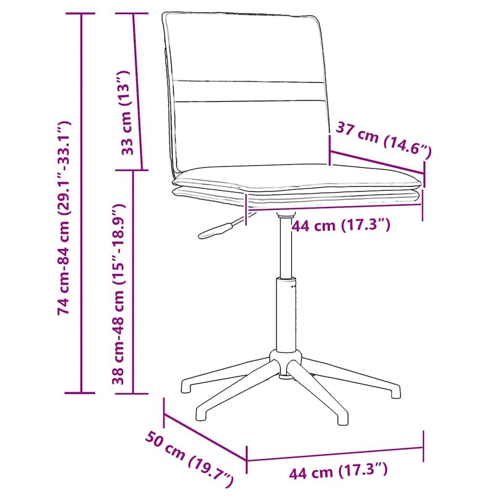 vidaXL Esszimmerstühle 4 Stk. Dunkelgrün Samt