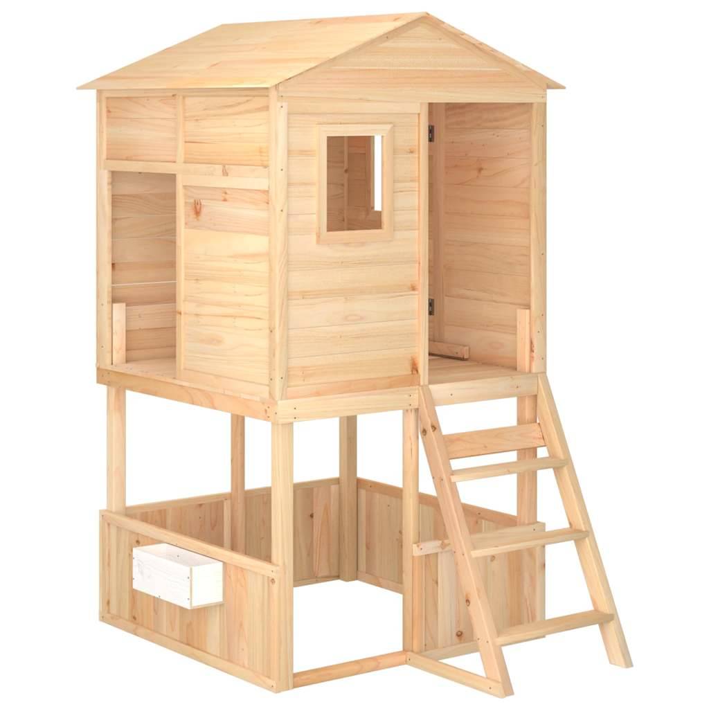 vidaXL Spielturm Massivholz Tanne
