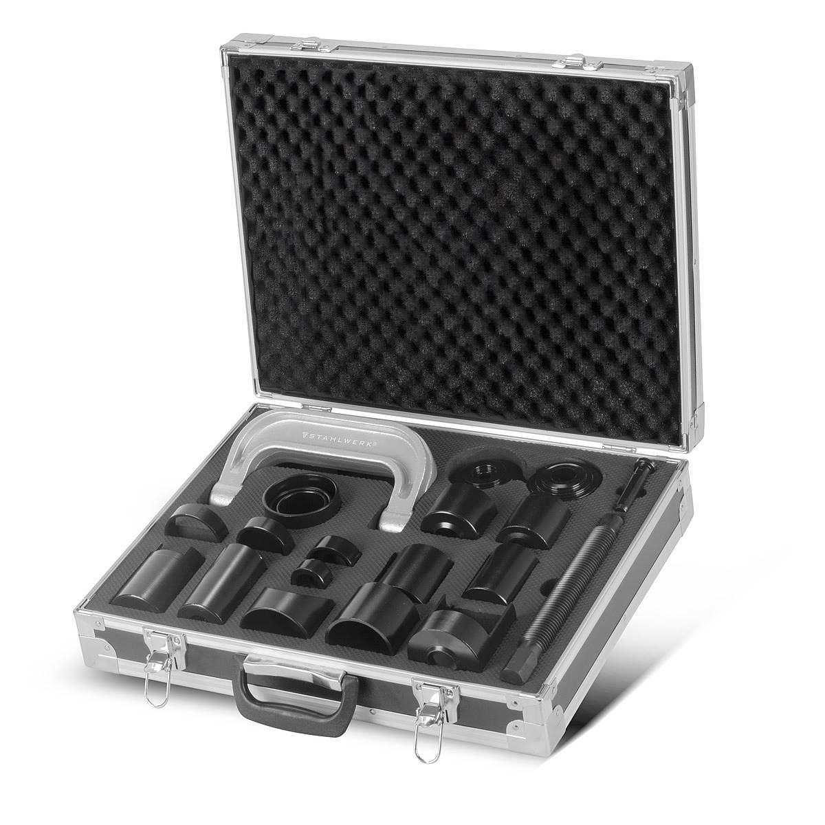 STAHLWERK Traggelenk Abzieher Kugelgelenk Ausdrücker Werkzeug Satz 21-teilig