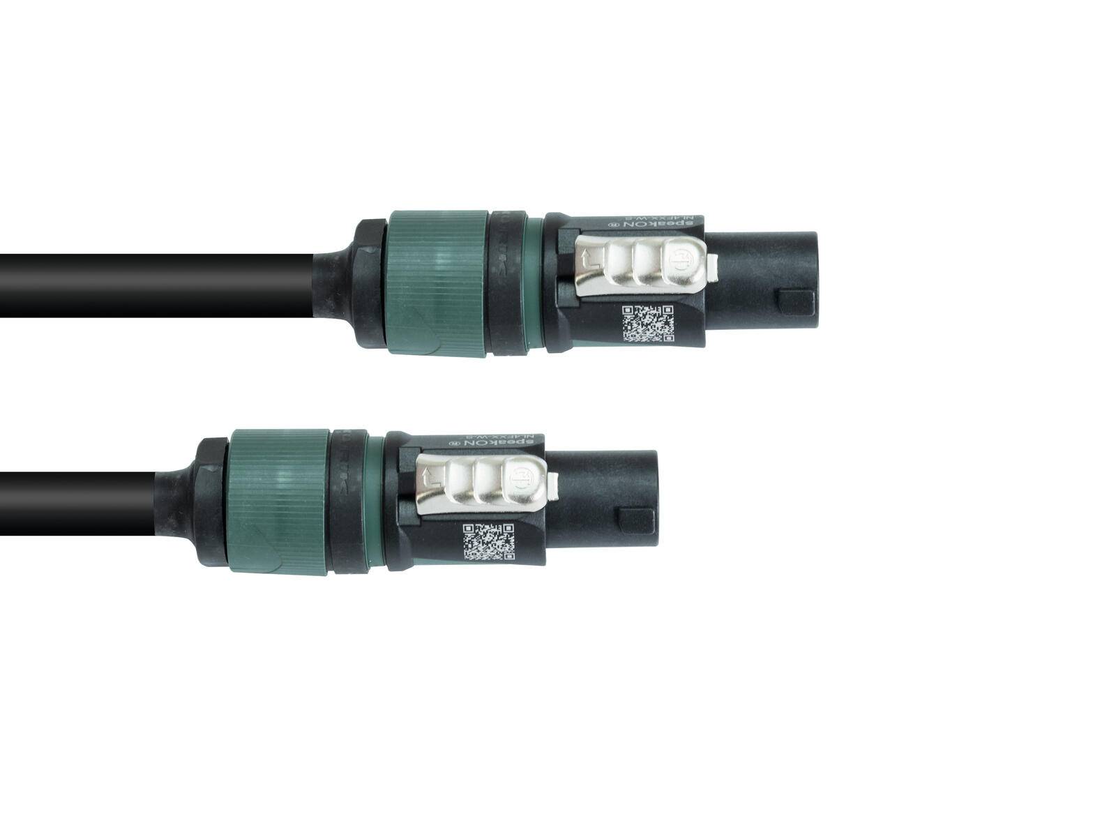 PSSO Lautsprecherkabel Speakon 4x4 5m sw