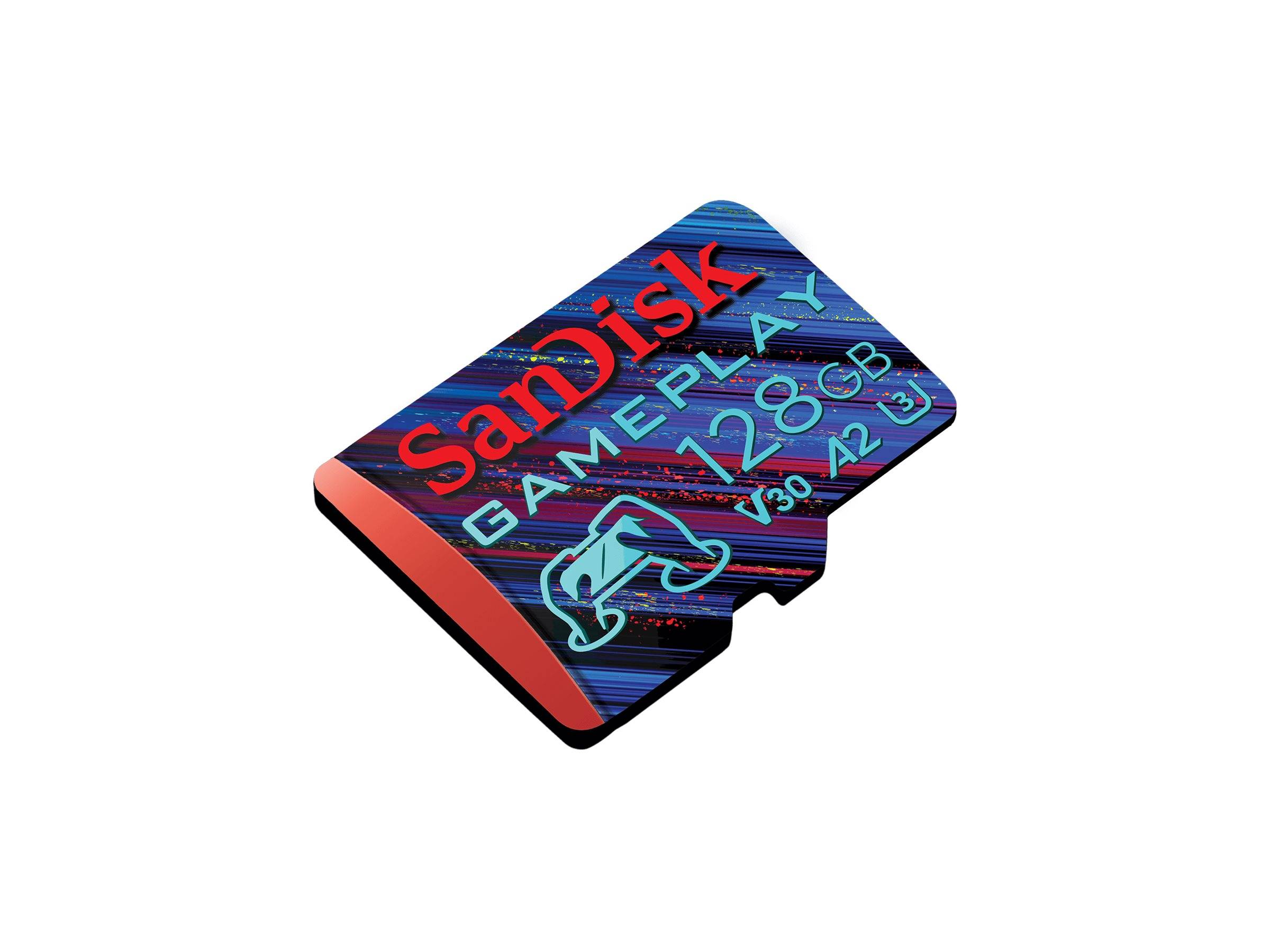 SanDisk GamePlay - Flash-Speicherkarte - 128GB - A2 / Video Class V30 / UHS-I U3