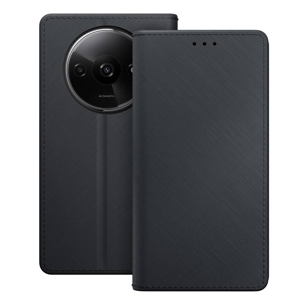 3mk Wallet Case Redmi A3 – schwarz
