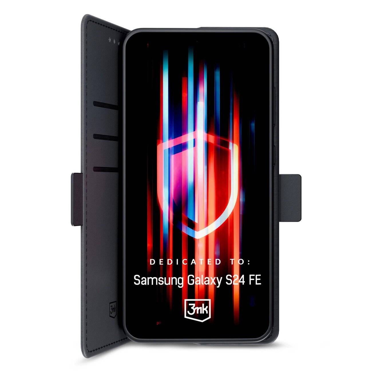 3mk Wallet Case Samsung Galaxy S24 FE – Schwarz
