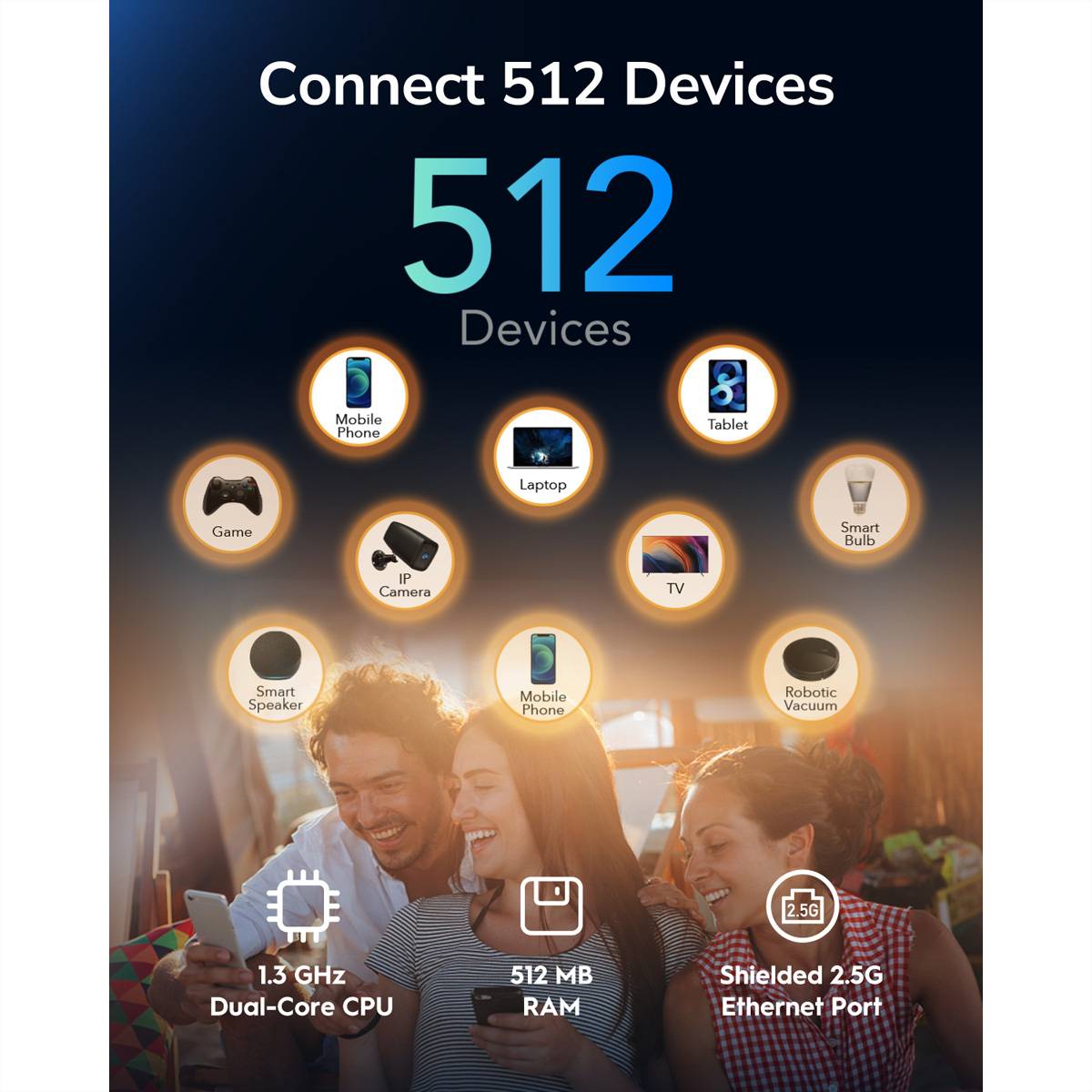 CUDY AP3000 AX3000 Wi-Fi 6 Access Point 2,5G