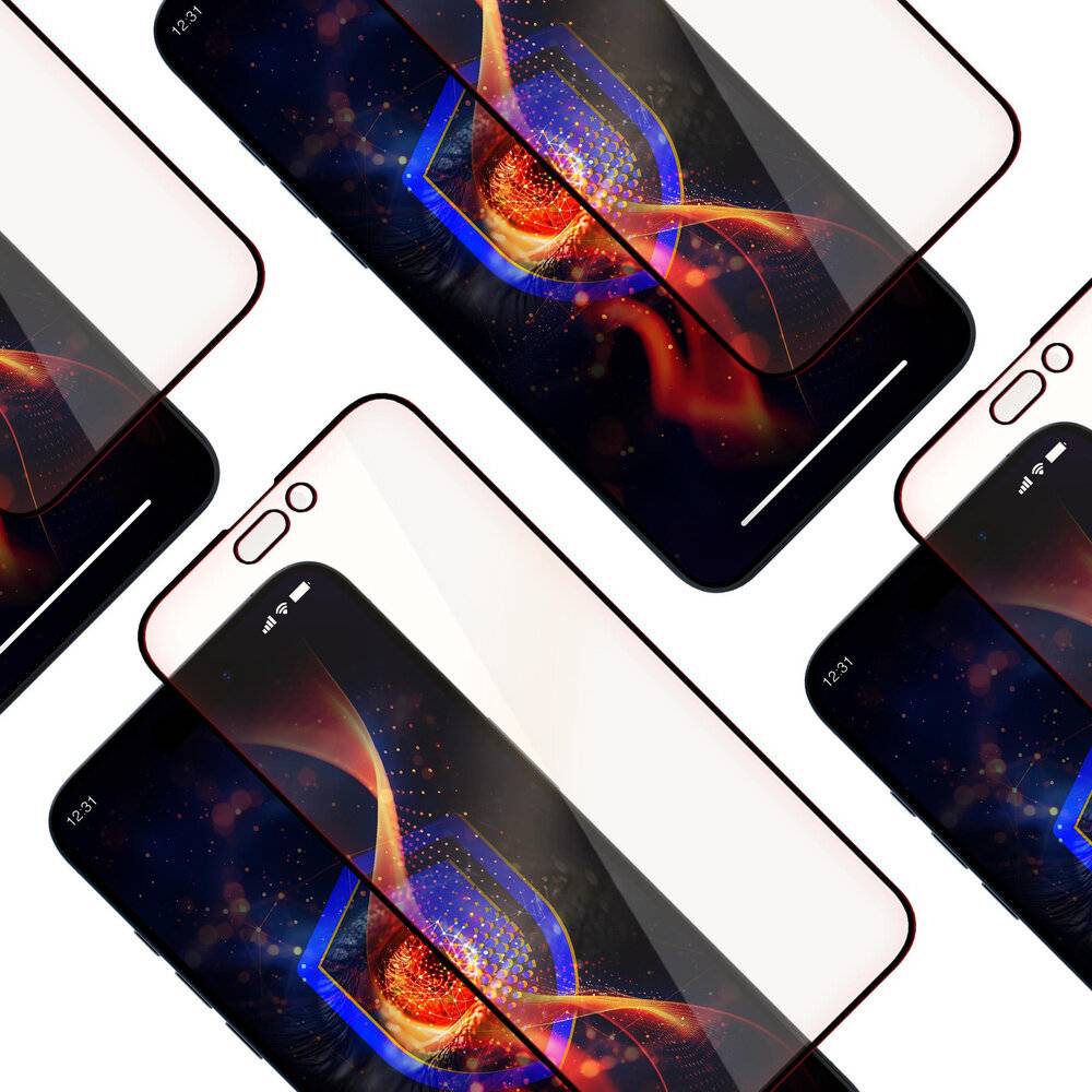 Nahaufnahme eines eleganten, glänzenden Smartphones mit Apple-Logo, das die rückwärtige Kamera und die Kante zeigt. Das Design hebt moderne Ästhetik hervor.