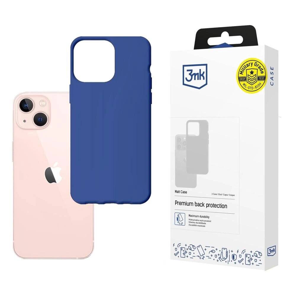 Hülle iPhone 14 Plus 3mk Matt Case Serie - blau