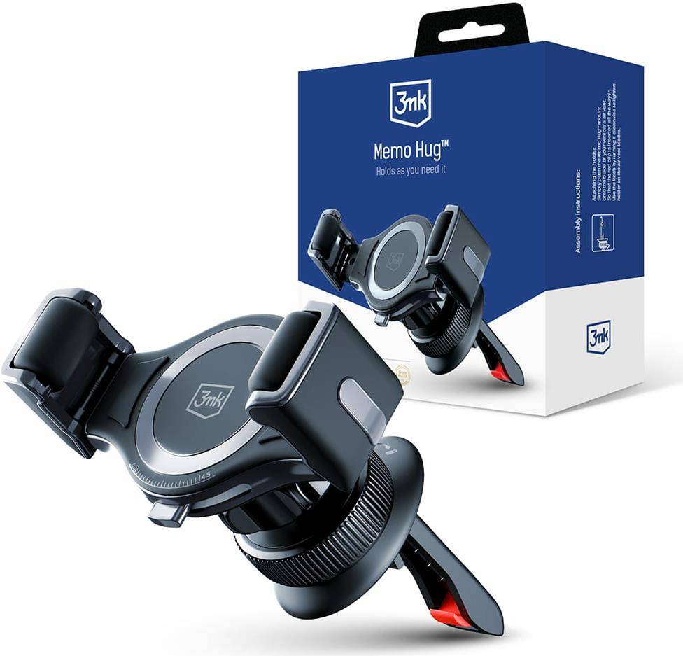 Auto Handyhalterung für Lüftung 3mk Schwarz (5903108516624)