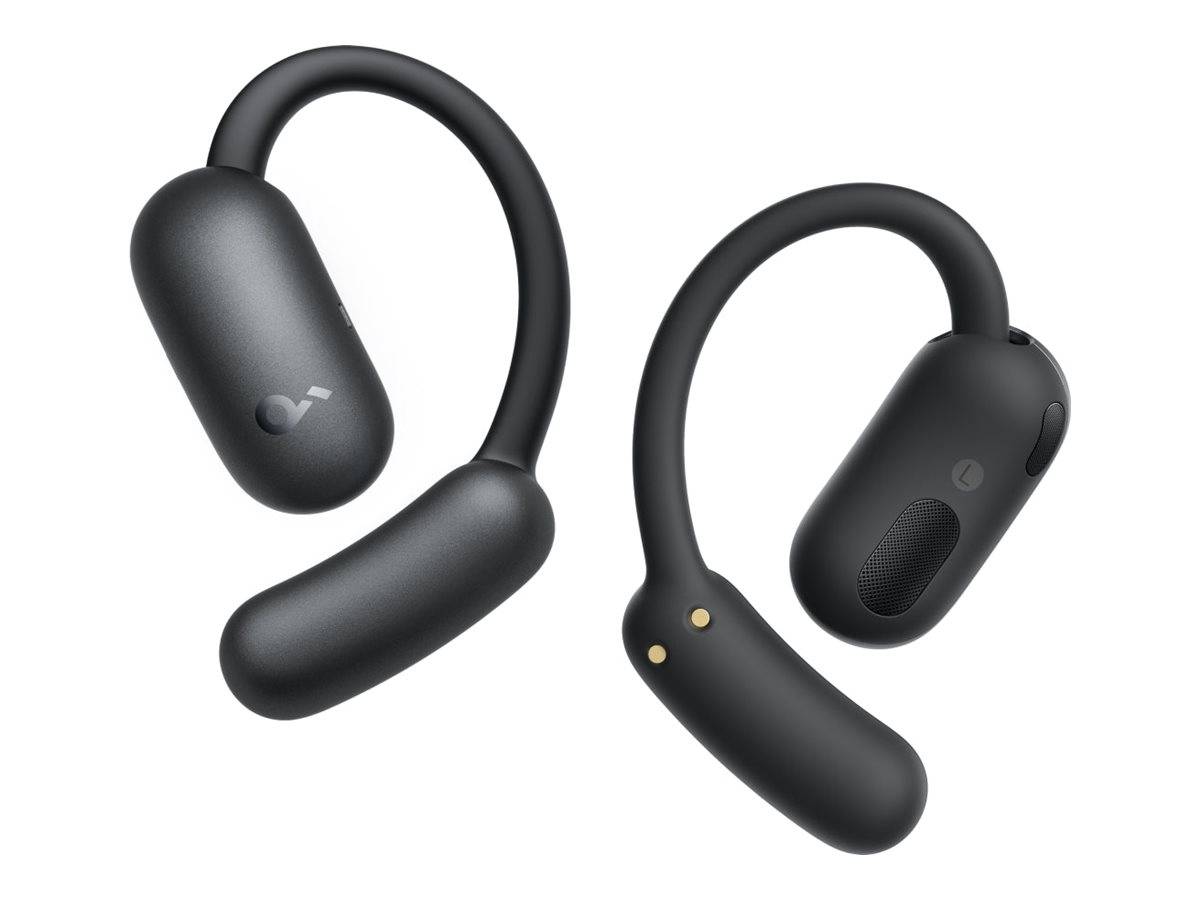 ANKER Soundcore AeroFit 2 black Bluetooth Open-Ear Buds flexible Ohrbügel druckfreie Passform kabelloses Laden