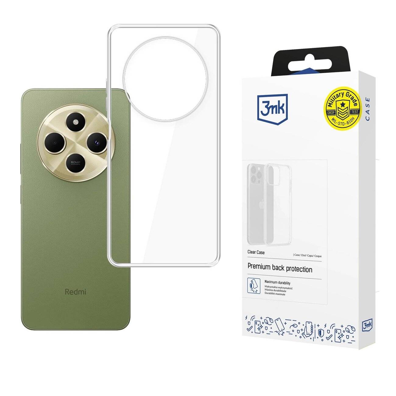 3mk Clear Case Xiaomi Redmi 14C –