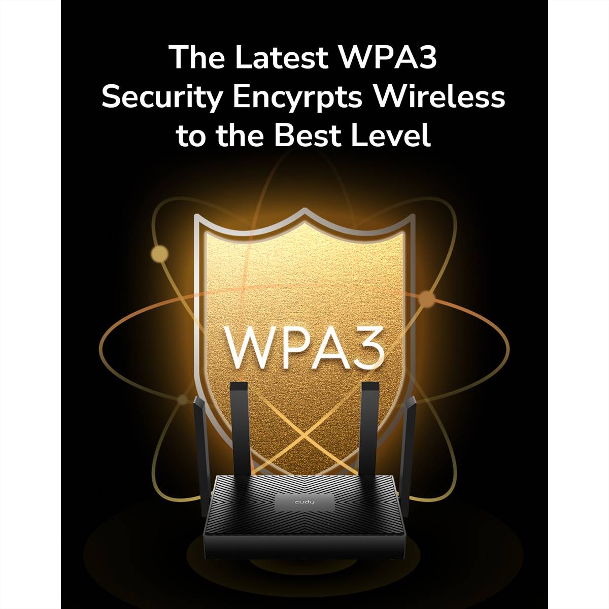 CUDY WR1500 AX1500 Wi-Fi 6 Router Gigabit