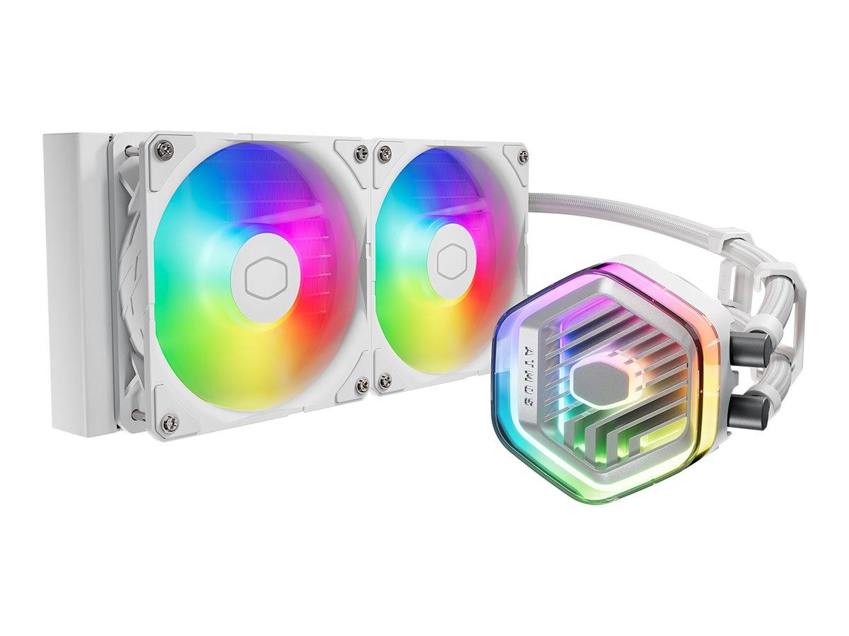 Cooler Master MasterLiquid 240 Atmos - Prozessor-Flüssigkeitskühlsystem - Kühlergröße: 240 mm - (für: LGA1156, LGA1155,