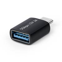 StarTech.com USB-C to USB-A Adapter, USB 5Gbps, Compact USB-C Male to USB-A Female Adapter, Durable Metal Housing, M/F -