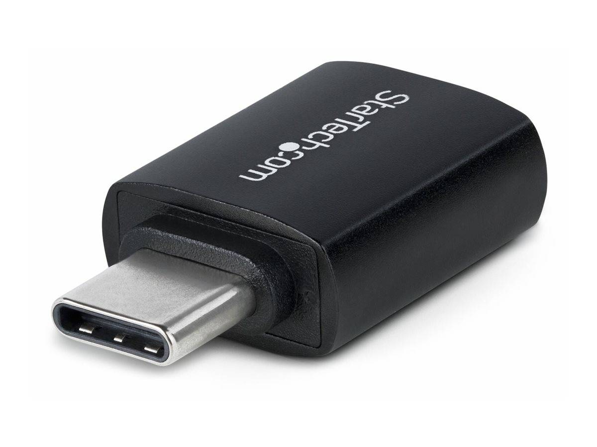 StarTech.com USB-C to USB-A Adapter, USB 5Gbps, Compact USB-C Male to USB-A Female Adapter, Durable Metal Housing, M/F -
