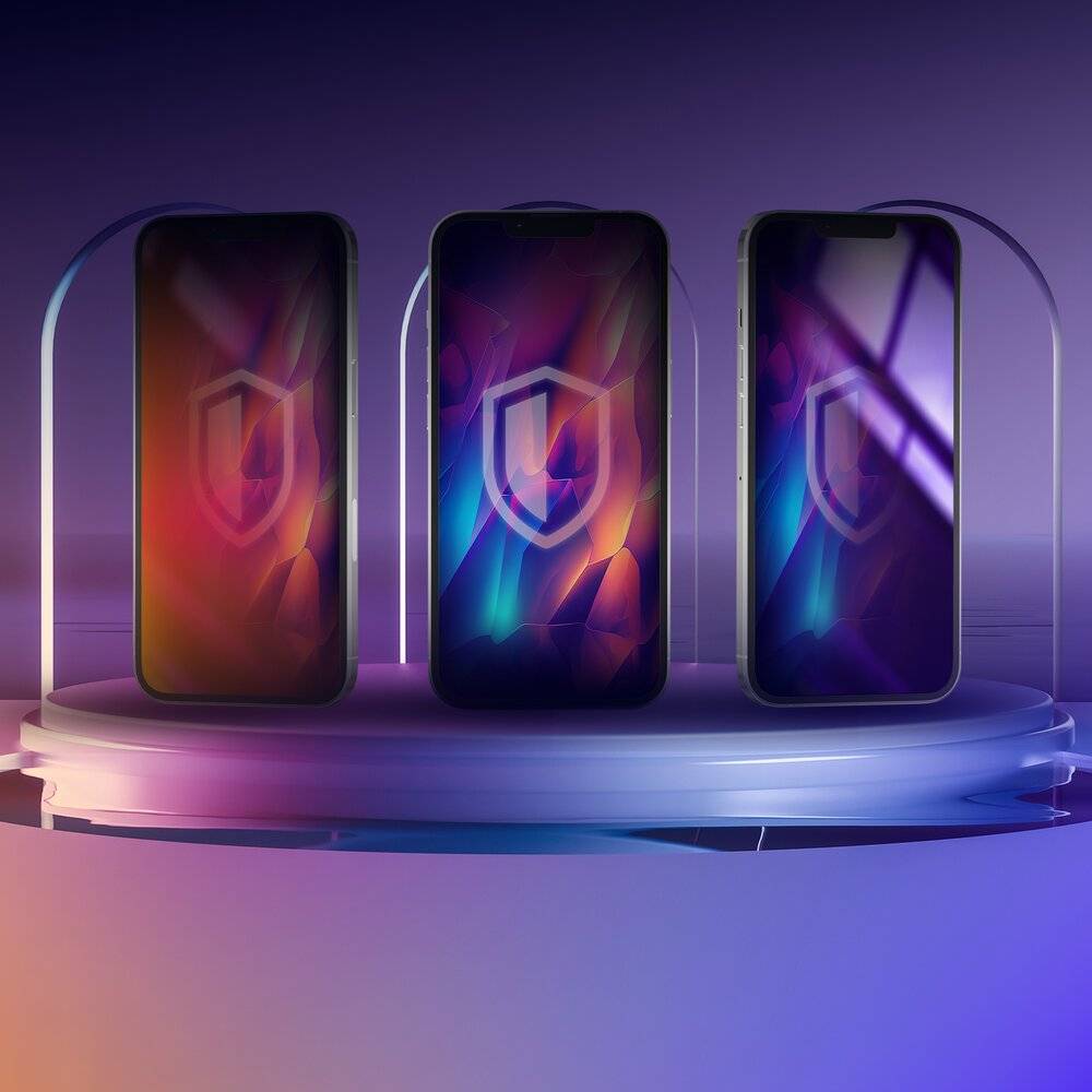 3mk Rainbow Privacy gehärtetes Glas Apple iPhone 14 Pro Max