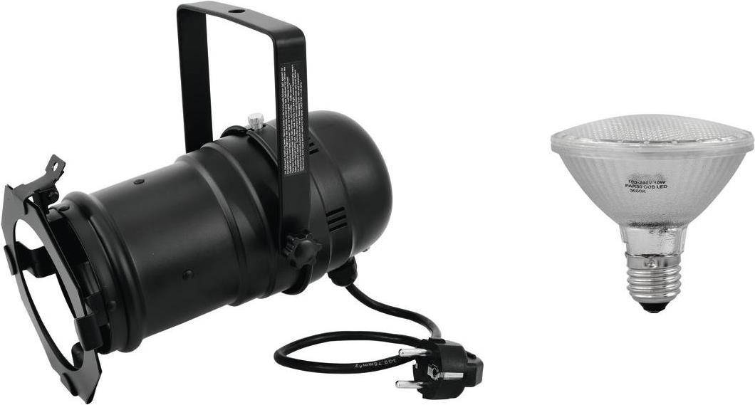 EUROLITE Set PAR-30 Spot sw + PAR-30 230V SMD 11W E-27 LED 3000K (20000284)