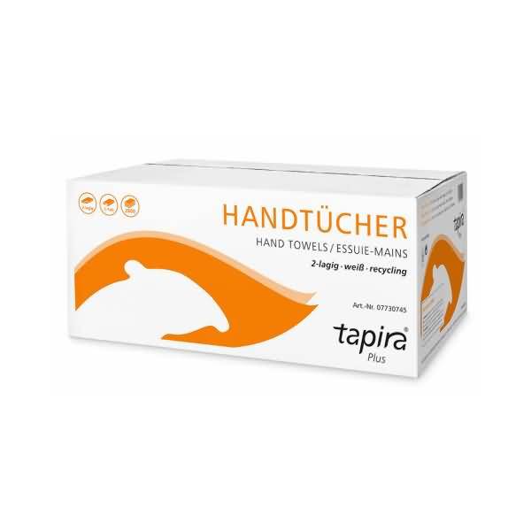 Papierhandtuch Plus 07730743 2-lagig V-Falz weiß 3.990 Stück